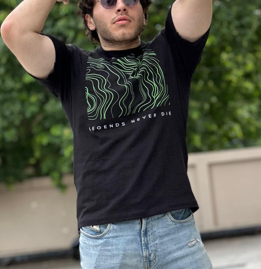 FADED "CAUSE" Relaxed Fit Tee – Legends Never Die